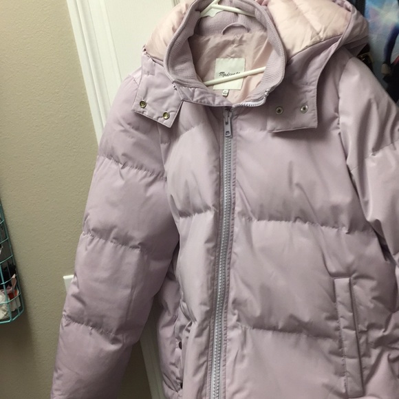 Brand New Madewell Lilac puffer jacket - Picture 2 of 6